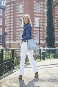 How to wear cropped flare jeans