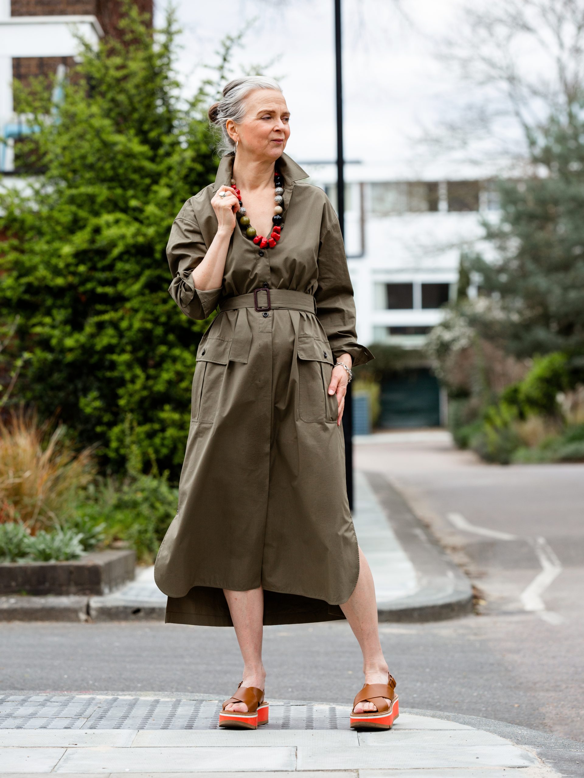 Chic at Every Age, How to Style a Shirt Dress