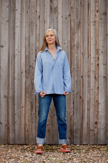 Grown-up style staple: The Lovely Blue Shirt — That’s Not My Age