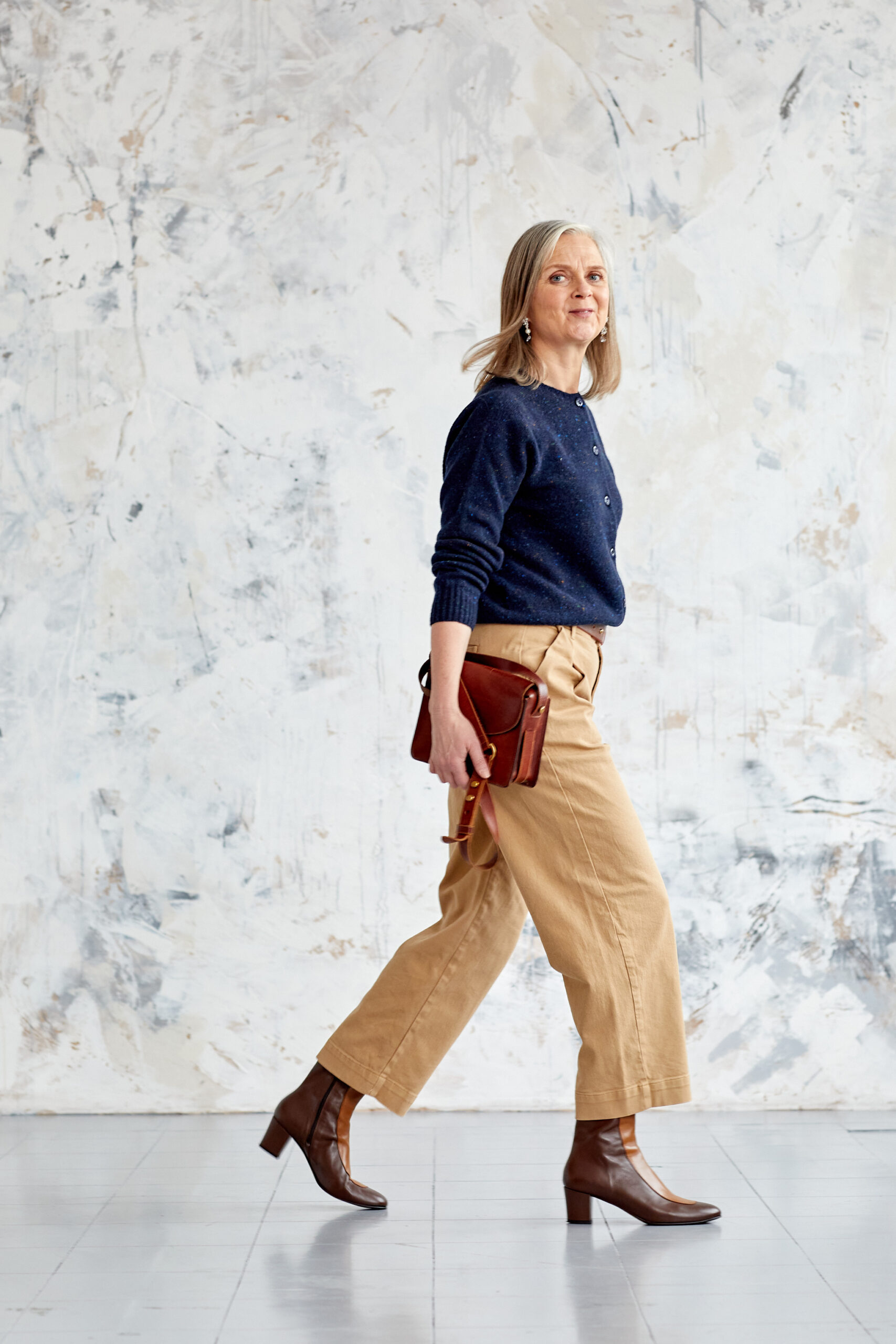The chic way to wear a cardigan & six sustainable knitwear brands