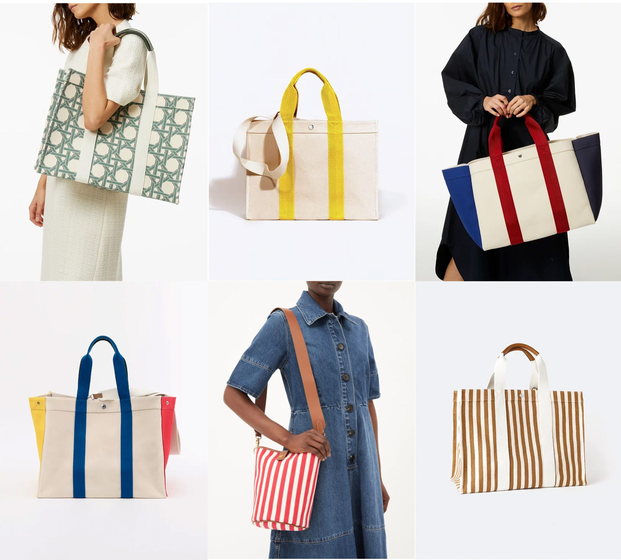 This summer's most-wanted: the preppy canvas tote — That’s Not My Age