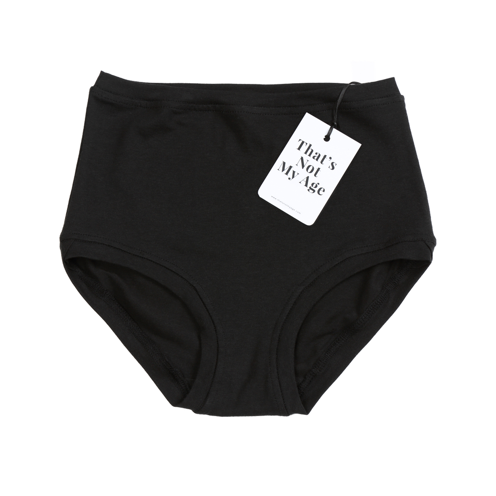 Chantelle Soft Stretch Lace High Waisted Knickers, Black at John Lewis &  Partners