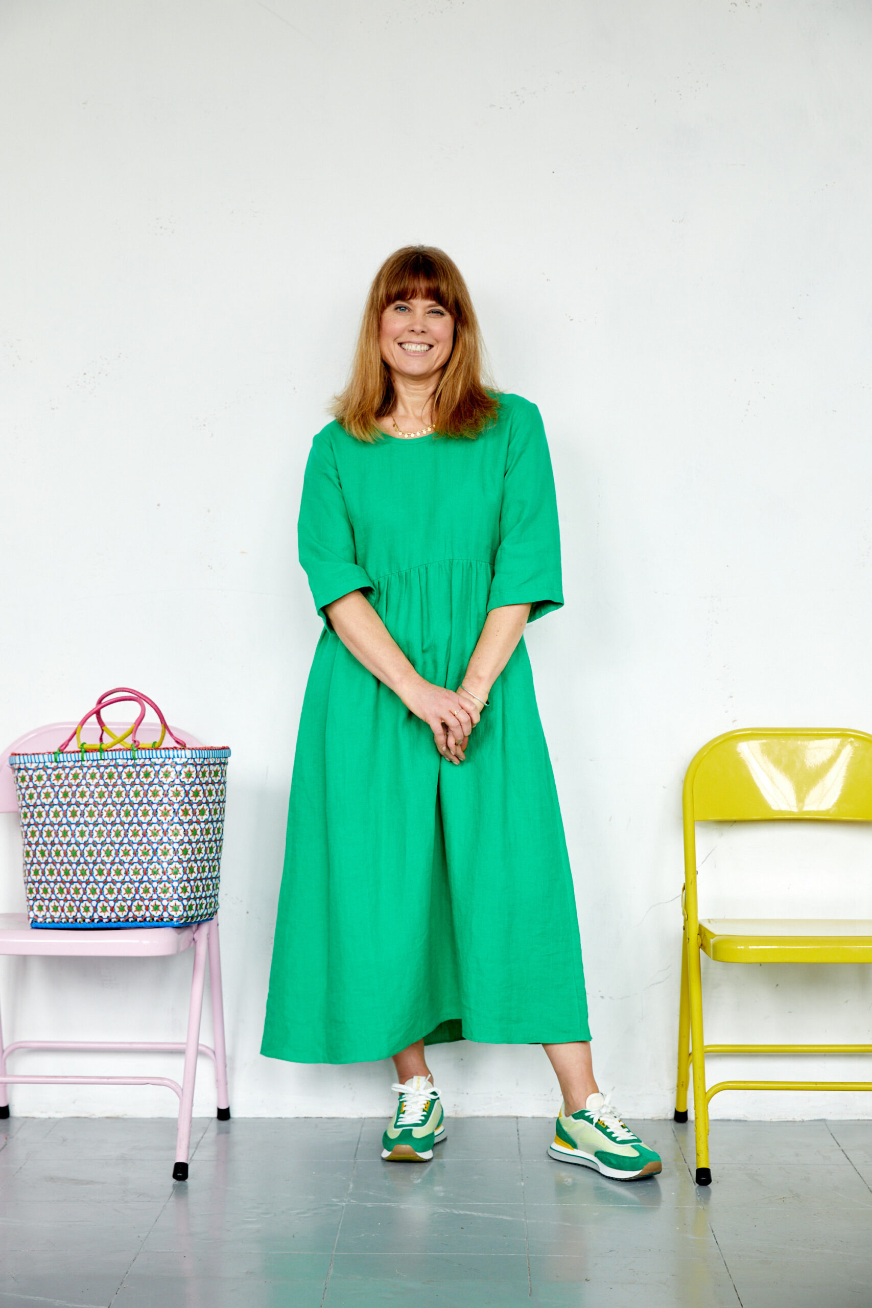 Summer dresses, sustainability & celebrating small business with fashion  designer Justine Tabak — That's Not My Age