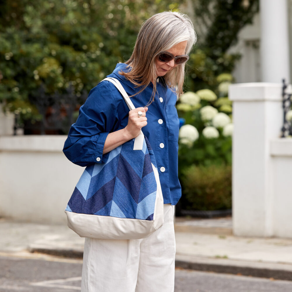 Summer style: blue and white always looks right — That’s Not My Age