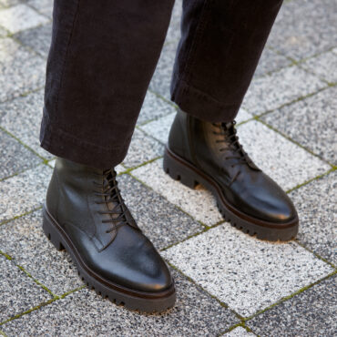 Lovely lace-up leather boots and how to look after them