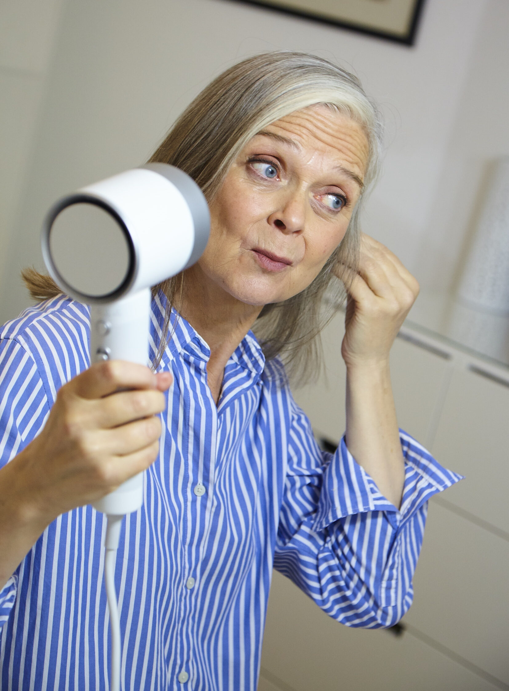 Can the Zuvi Halo Hairdryer tame my unruly grey hair? — That’s Not My Age